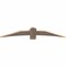 Ekena Millwork Bellingham Smooth Timber Gable Bracket, Douglas Fir, 60"W x 12"H x 1 1/2"D x 5 1/2"F, 5/12 Pitch GBW060X12X0206BEL00SDF - alternate 4